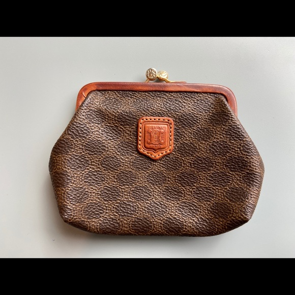 Celine Handbags - Vintage Celine snap pouch